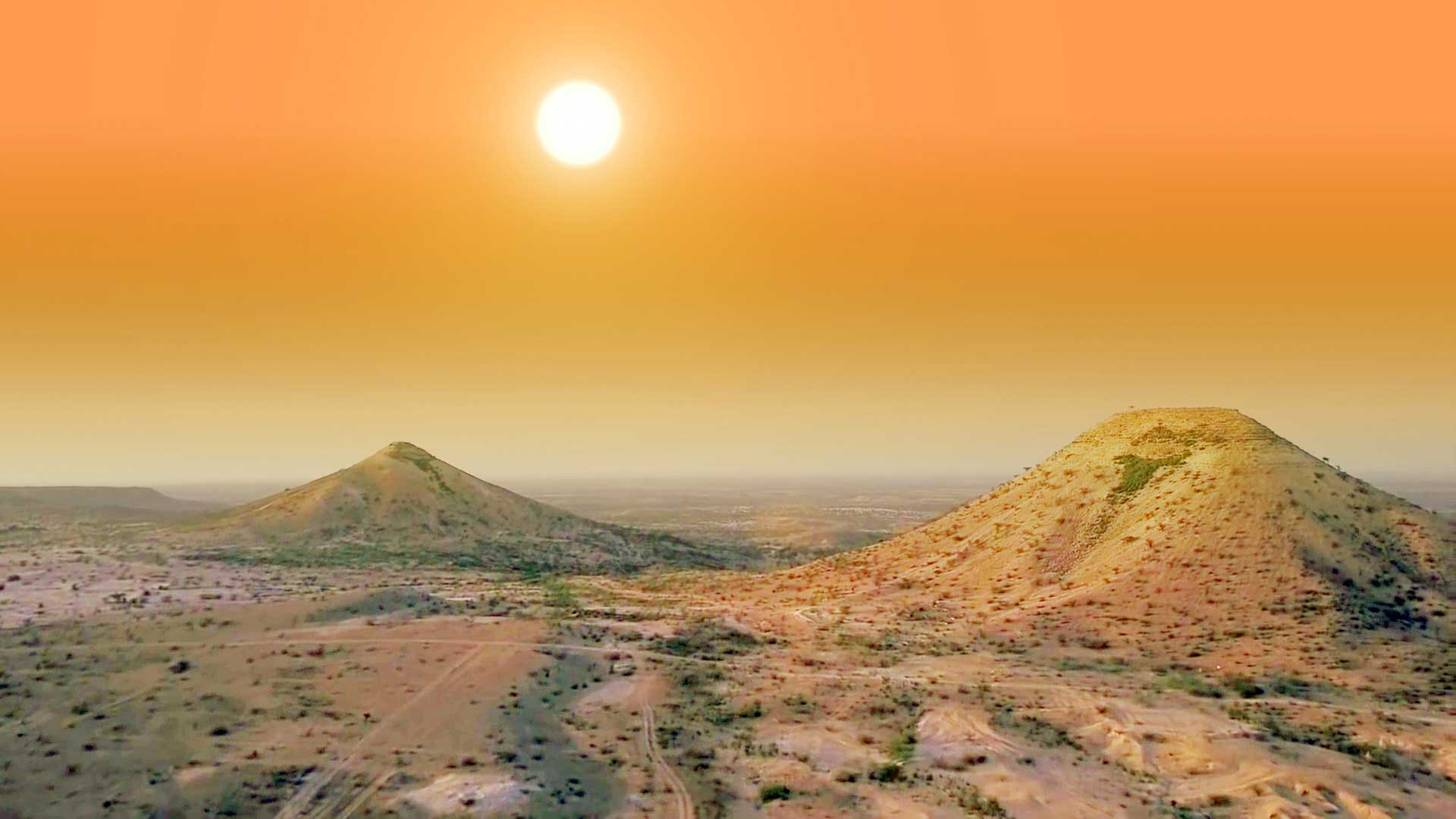 Naasa Hablood mountains in Somaliland